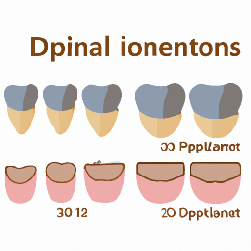 איור המשווה בין שתלים מסורתיים לבין השתלות שיניים ליום אחד